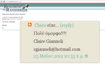 Αποτελέσματα διαγωνισμού Story fashionwear!(φόρεμα).