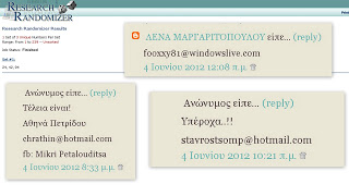 Αποτελέσματα διαγωνισμού "Bebelicious.gr"!