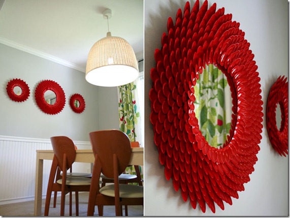 Αντικείμενα φτιαγμένα απο κουτάλια!