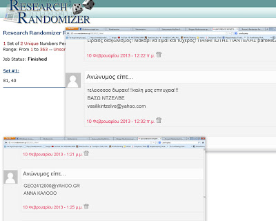 Αποτελέσματα διαγωνισμού με δώρο 2 αποκριάτικες στολές!