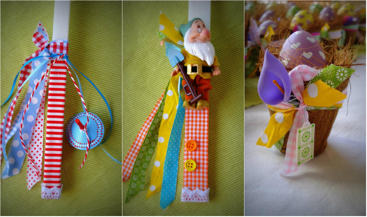 Πασχαλινές λαμπάδες Zaxarishop!