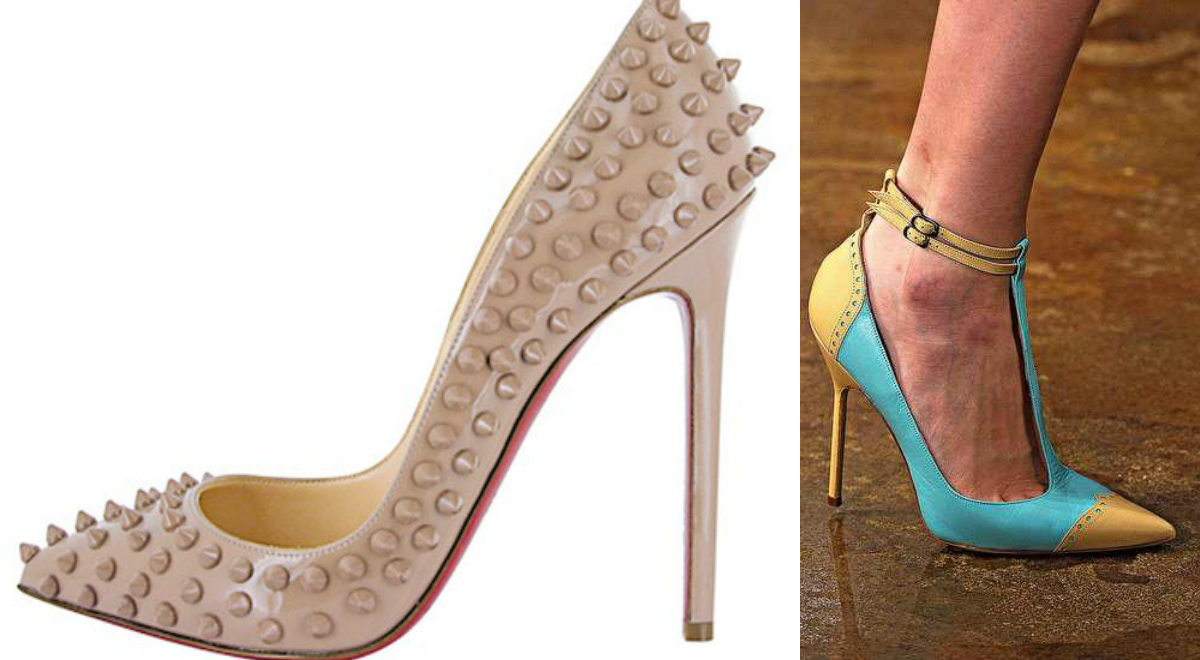 Μυτερές γόβες! Must have αυτής της σεζόν!