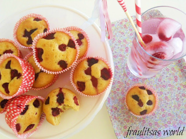 Muffins με βατόμουρα