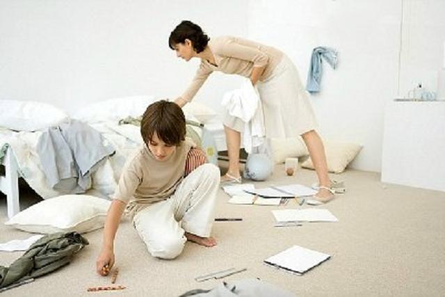 Προεργασίες δωματίων και ετοιμασίες για επιστροφή στο σχολείο.