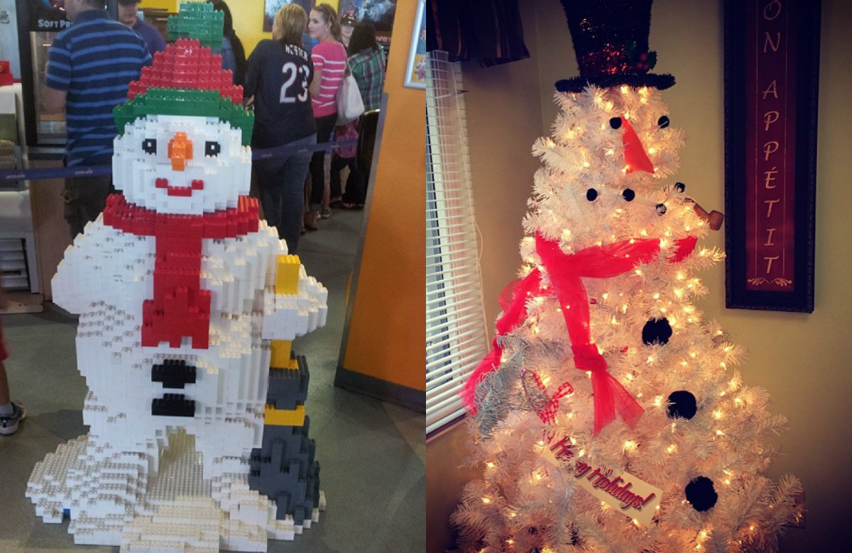 Χιονάνθρωποι Χωρίς χιόνι!