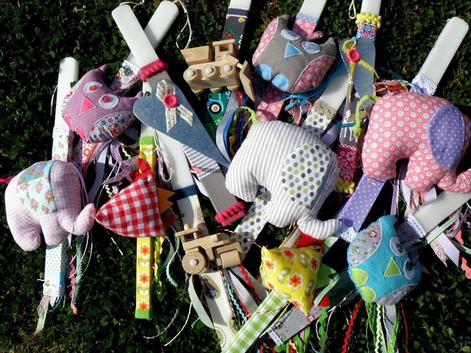 Χειροποίητες Λαμπάδες για το Πάσχα 2015!