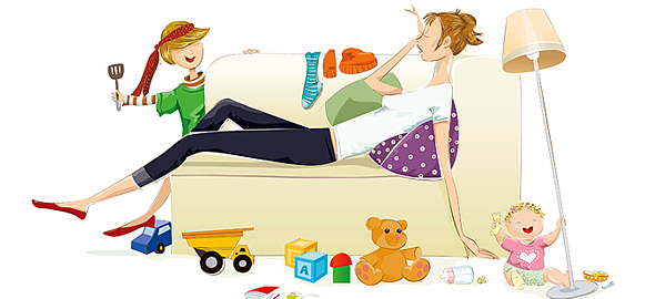 Για τις μαμάδες που δεν δουλεύουν και «κάθονται όλη μέρα»