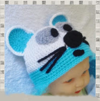 Πλεκτά σκουφάκια απο την Panes cakes!